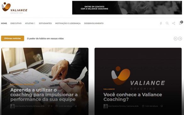 Novo Blog Valiance Coaching